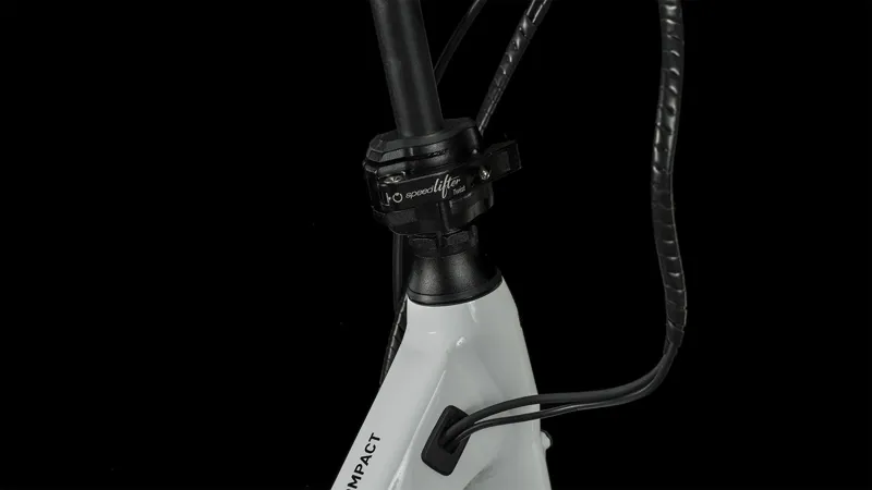 Cube Compact Hybrid 500 Bosch Electric Bike Grey White -3